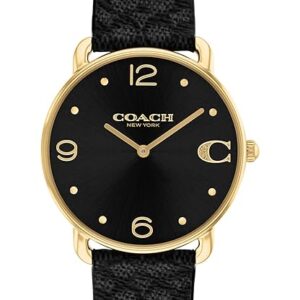 Coach Elliot Qtz Basic Silver Round Dial Women's Watch